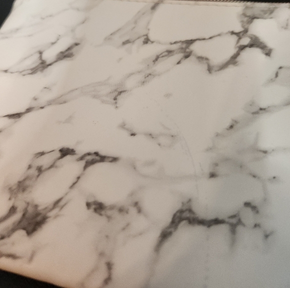 Ipsy Makeup/Cosmetic Bag Marble/Pink - Picture 4 of 8